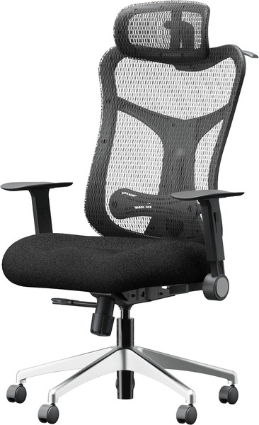 Viking Ergonomic Chair with Headrest (black)