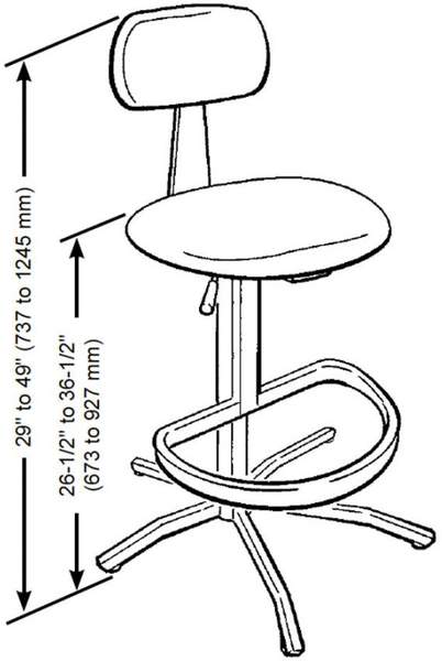 Wenger Conductor's Chair (red)