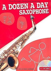 Willis Music Company A Dozen a Day - Saxophone (incl. CD)