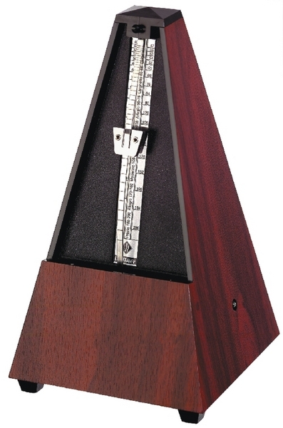 Wittner Metronom Pyramidenform 802K (Mahagoni - Maserung)