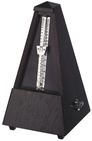 Metronom Pyramidenform 809 (Eiche Schwarz - Matt)