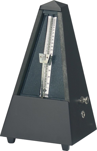 Wittner Metronom Pyramidenform 816M (Schwarz - Matt)