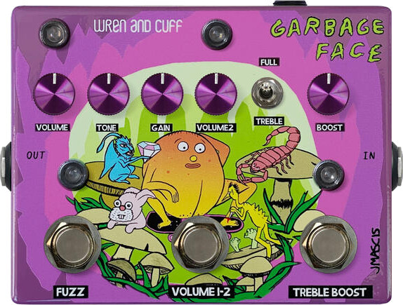 Wren and Cuff Garbage Face / J Mascis Signature Boost Fuzz