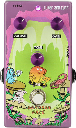 Wren and Cuff Garbage Face Jr. Fuzz J Mascis Signature