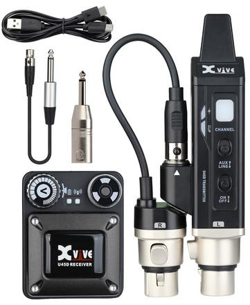 U45D Stereo In-Ear Monitor Wireless System (5.8 GHz Stereo)