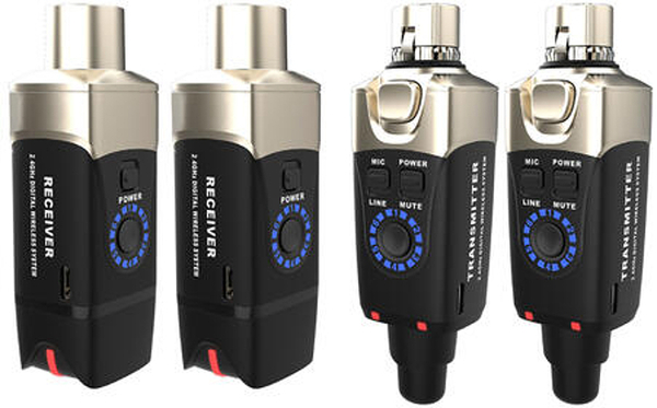 XV-U3D Dual Wireless System for Dynamic mics (black)