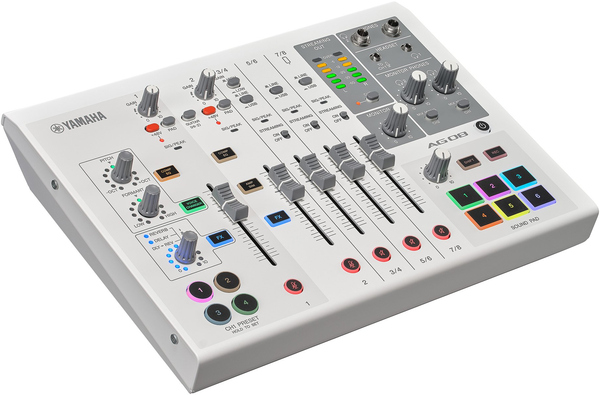 AG08 Live Streaming Mixer (White)