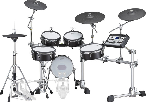 Yamaha DTX10K-M Electronic Drum Kit (black forest, mesh pads)