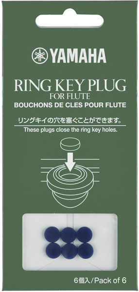 Yamaha Flute Ring Key Plugs