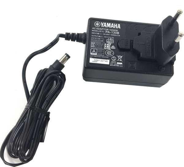 Yamaha PA130B AC Adaptor (12V DC, 700mA) MusiX CH