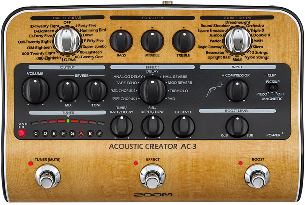 Zoom AC-3 Acoustic Creator