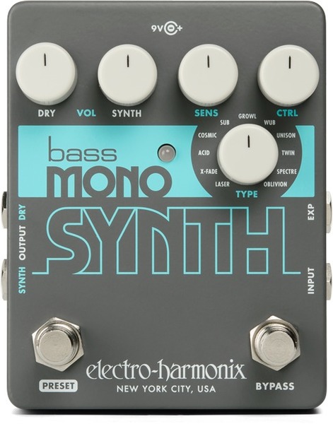 electro-harmonix Bass Mono Synth Bass Synthesizer