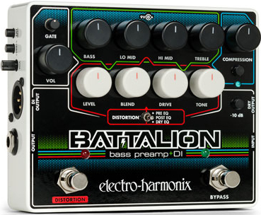 electro-harmonix Battalion Bass Preamp & DI