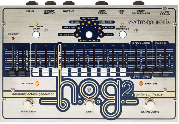 GHOST EFFECTS HARMONIC GENERATOR シリアル2番 electro-harmonix HOG2 Harmonic Octave Generator | MusiX