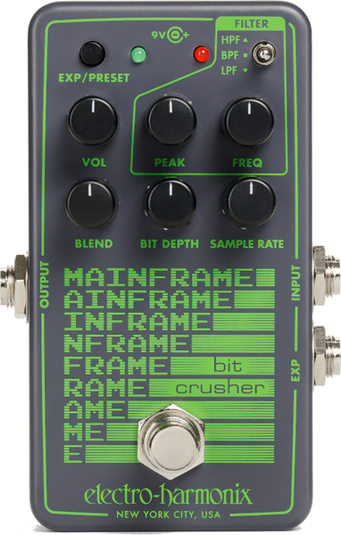 ギター Electro-Harmonix - Mainframe Bit Crusher electro-harmonix Mainframe Bit Crusher | MusiX