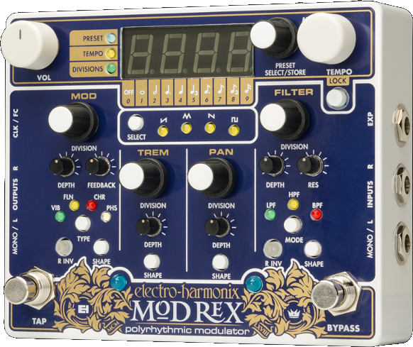 electro-harmonix Mod Rex Polyrhythmic Modulator