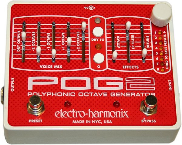 electro-harmonix POG 2 Polyphonic Octave Generator