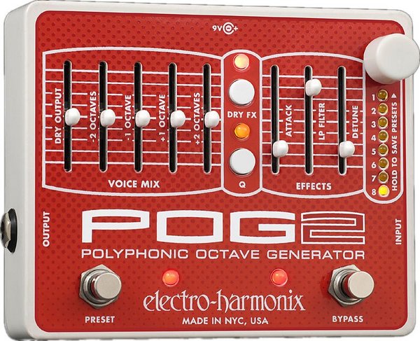 electro-harmonix POG 2 Polyphonic Octave Generator