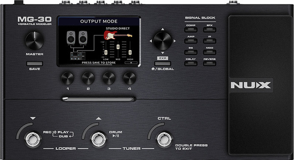 MG-30 / Micro Guitar Versatile Stage Modeler