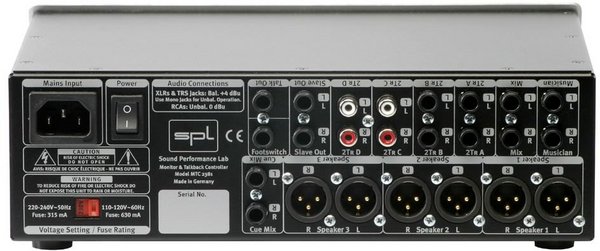 spl MTC Modell 2381 / Monitor & Talkback Controller