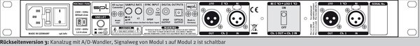 spl Preference Preamp & TwinTube AES AD Modell 12240001