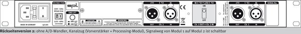 spl Preference Preamp & TwinTube AES Modell 1224