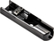 ABM 3710b Single Bass Bridge (black chrome)