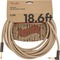 Fender Festival Instrument Cable (5.5m angled pure hemp natural)