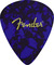 Fender Pick Shape Logo Coasters 4-Pack (multi-color)