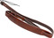 Flight S58 Ukulele Leather Strap (brown)