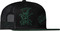 Gibson Slash 'Skully' Trucker Hat (black & green)