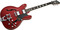 Hagstrom Viking Deluxe Tremar (whild cherry transparent)