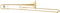 Jupiter JTB500A / Tenor Trombone (gold lacquered)