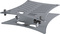 K&M 12197 Laptop-Stand (gray)