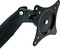 K&M 23870 Monitor Wall Mount (black)