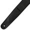 Richter Raw III Pad Nappa / Guitar Strap (black)