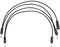 RockBoard Flat Daisy Chain Cable, 4 Outputs, straight