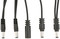 RockBoard Flat Daisy Chain Cable, 4 Outputs, straight