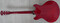 Sire H7 Hollowbody Larry Carlton (see through red)