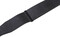 Warwick Synthetic Leather Bass Strap (black, silver embossing)