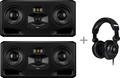 ADAM S5H Stereo set + Studio Pro SP-5 Headphones Monitors Midfield