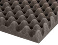 Adam Hall 019450 Eggbox Foam (200x100x5cm, gray) Akustik Module / Absorber