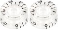 Allparts PK-0130 Speed Knobs (clear) Knobs