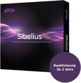 Avid Sibelius Upgrade + Support Plan (reinstatement - 3 years) Software Partiture