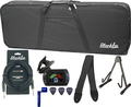 BlackLine Electric Guitar Accessory Bundle Étuis pour guitare électrique