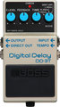 Boss DD-3T Digital Delay Gitarren-Effektgerät Bodenpedal Delay