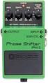 Boss PH-3 Phase Shifter Pedales Phaser para guitarra