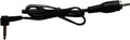 Cioks Flex Cable Type 5 - 3,5mm Jack-Plug (tip positive / L-shape / 30cm / black) Cables de alimentación para pedales