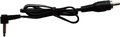 Flex Cable Type 5 - 3,5mm Jack-Plug (tip positive / L-shape / 50cm / black)