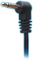 Cioks Flex Cable Type 5 - 3,5mm Jack-Plug (tip positive / L-shape / 50cm / black) Cables de alimentación para pedales